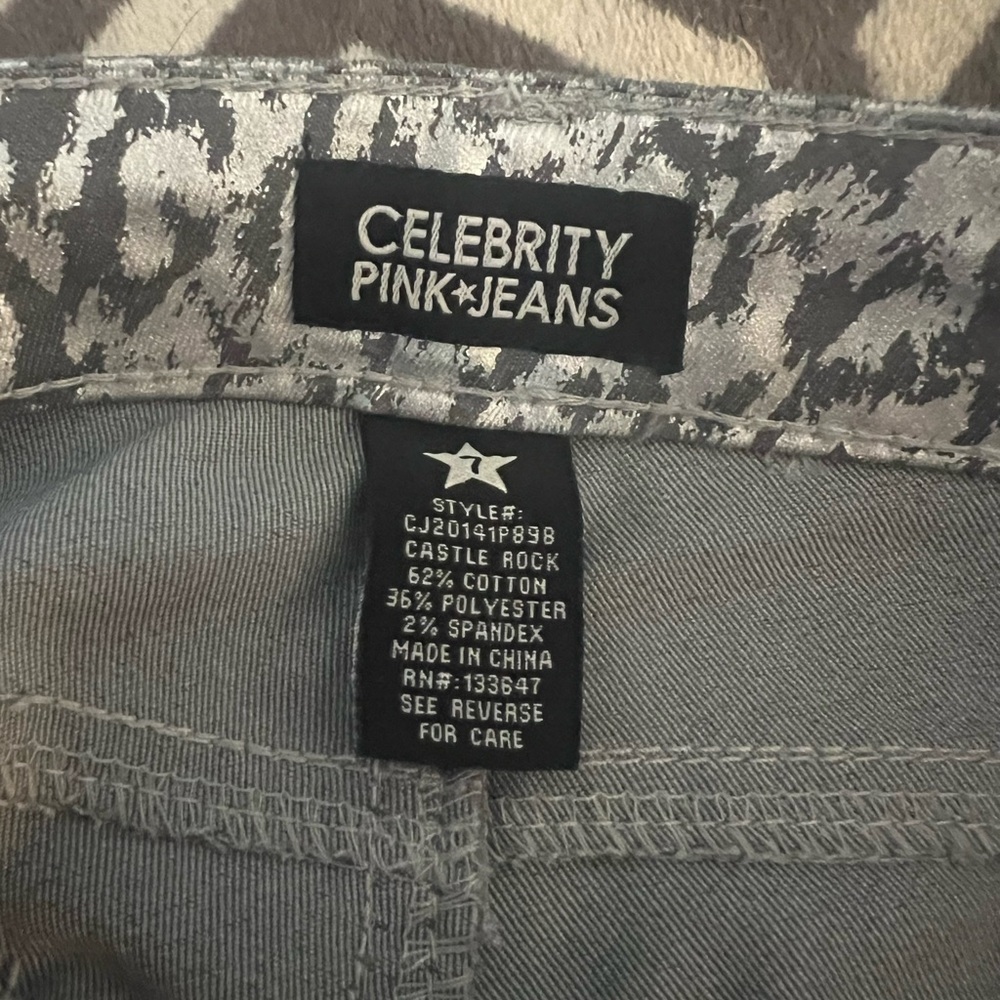 Celebrity Pink Women's Gray Jeans